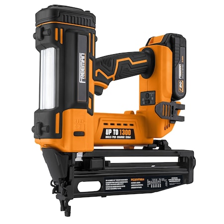 Freeman 20V Cordless 16G 2-1/2in Straight Finish Nailer PE20VFN64